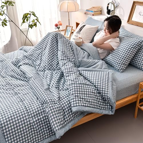 Yinghesheng Quilted Bedspread for Single Double Size, Soft Lightweight Printed Pattern Reversible Quilted Bed Throw Patchwork Quilt, Sofa Blanket,B,200x230cm - Cosy Home Interiors Yinghesheng Quilted Bedspread for Single Double Size, Soft Lightweight Printed Pattern Reversible Quilted Bed Throw Patchwork Quilt, Sofa Blanket,B,200x230cm - Image 3