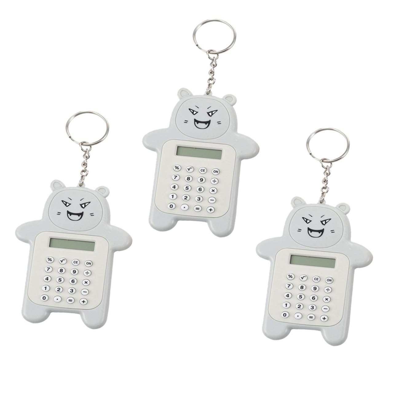Calculadora mini portátil KOMBIUDA de 3 piezas un accesorio unisex escolar 8