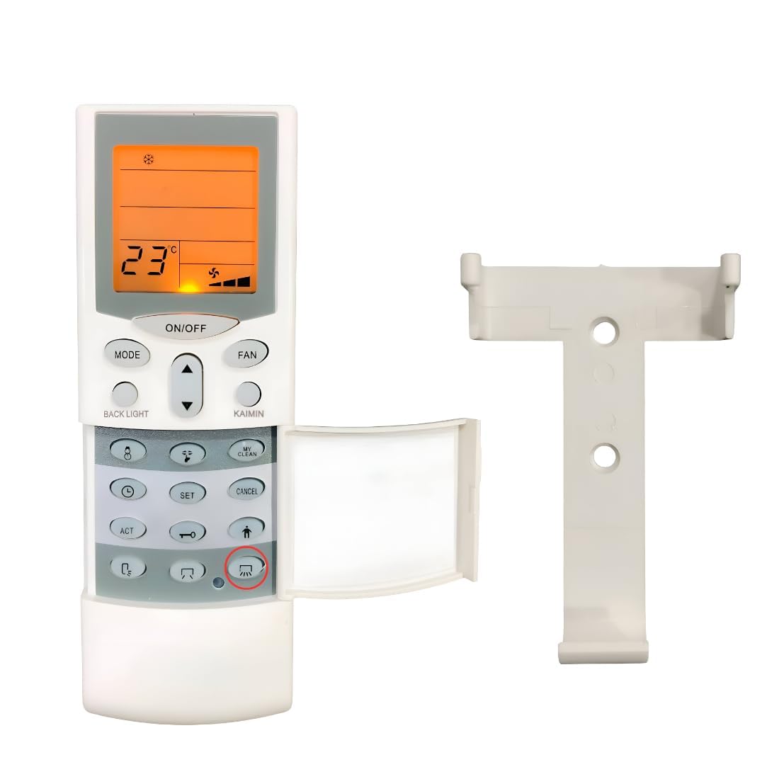 Remote Control Compatible for Hitachi Original Split & Window AC with Backlight | 68 or 68A AC Remote Control Split - Please Match The Image with Your Old Remote Before Placing The Order (White)-image-40