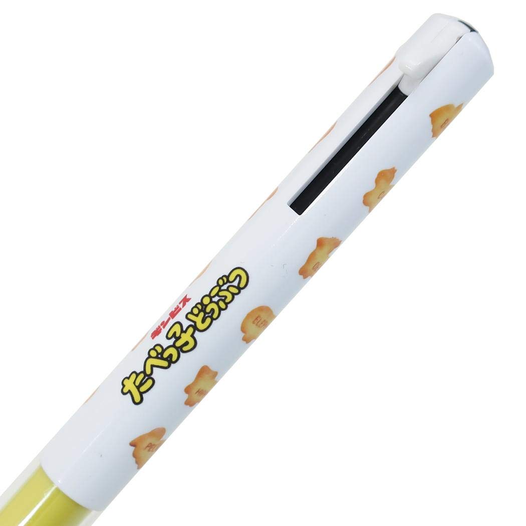 Amazon.co.jp: 黒 赤 2色ボールペン[たべっ子どうぶつ]ツインノック