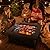 Panovue Multifunctional Fire Pit Table 36 inch Square Metal Firepit Stove Backyard Patio Garden Fireplace for Camping, Outdoor Heating, Bonfire and Picnic