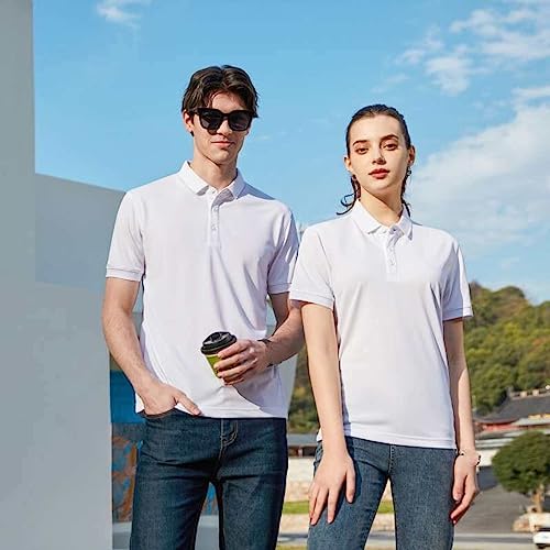 Polo en soie de glace pour homme t-shirt d'affaires mince d'été