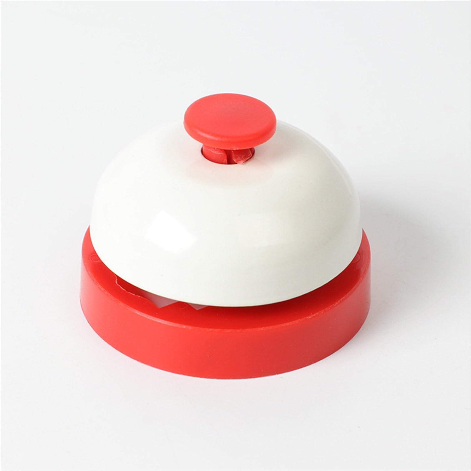 Gbrcen White Red Desk Bell 20Pcs Call Bell, Desk Service Bell For The Porter, Hotels, Schools, Restaurants, Reception Areas, Hospitals, Warehouses For Hotel Restaurant Receptio(White Red)