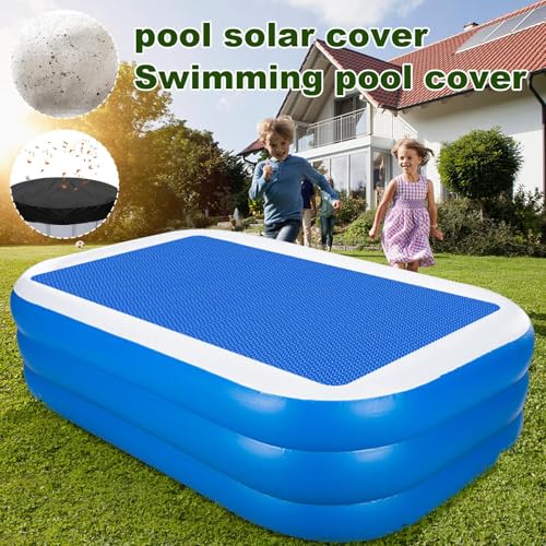 Film isolant de piscine anti-UV et bâche chauffante de sécurité pour grand étang