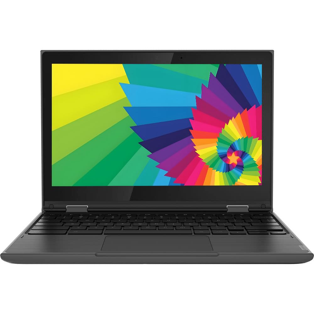 Lenovo Chromebook 300e Ordinateur Portable Tactile 2 en 1 11,6" (1366 x 768), Clavier Japonais,Chrome OS (reconditionné) (Pouces, 11.6, Noir, Intel Celeron N4020, 128, Go, Chrome OS, Go, 4)