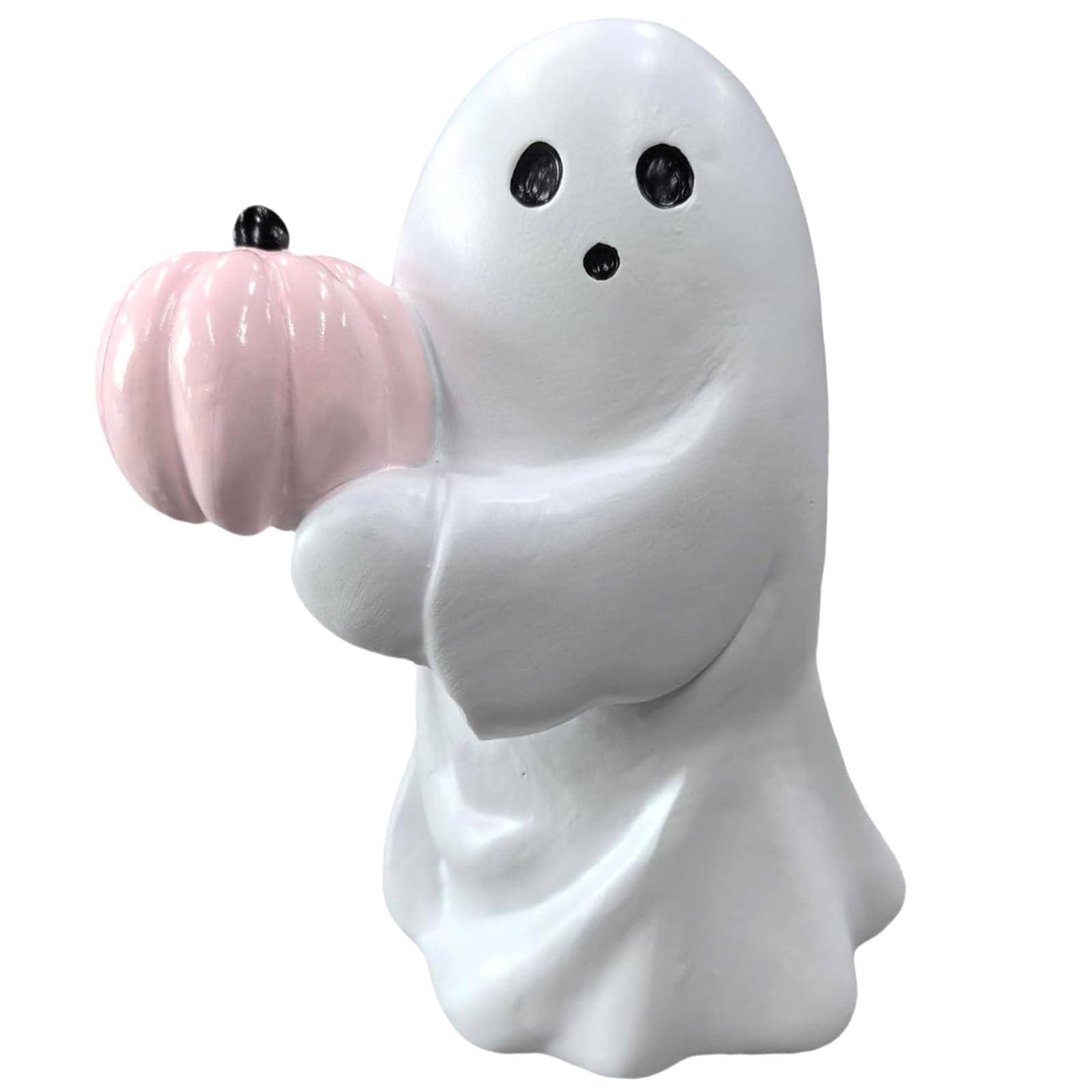 Qylazune Women's Green Halloween Decorations Cute Hug Pumpkin Ghost Ornaments Spooky Funny Table Statue Ornament For Outdoors Prank Party, Halloween Decoration Indoor And Porch For Teens And Cute Humor Decor Gifts