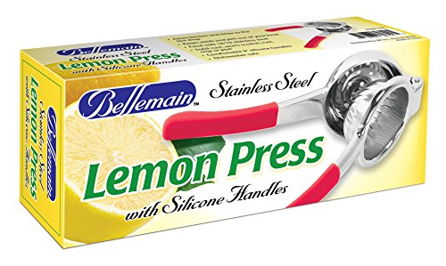 Bellemain Citrus Juicer | Metal Lemon Squeezer | Lime and Lemon Juicer Stainless Steel with Silicone Handles | Manual Juicer, Citrus Squeezer, Hand Held Juicer | Bar Juicer for Bartender Accessories - Thumbnail 7