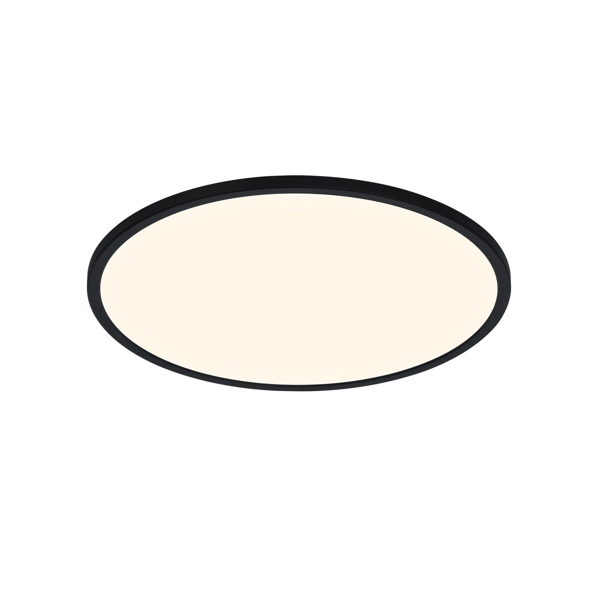 Nordlux Oja Ceiling Light Black Plastic Bathroom LED IP54 3000/4000k Mains