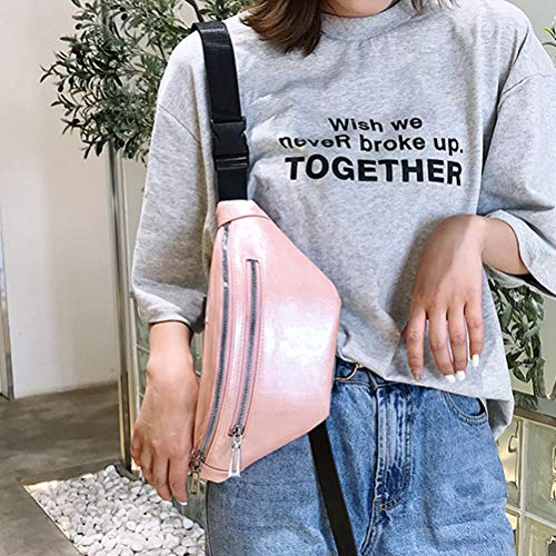 Pochete Tendycoco para esportes ao ar livre, pochete de poliuretano para lazer (verde), Pochetes, ro