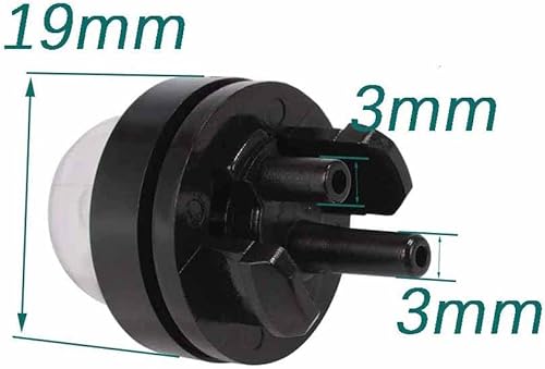 Miniatura 6 de 10pcs 188-512 General Snap-in Primer Bombilla para Weed Eater McCulloch Ryobi Echo Homelite Poulan PPB100E PPB150E PPB200 PPB200E PPB250E PPB300