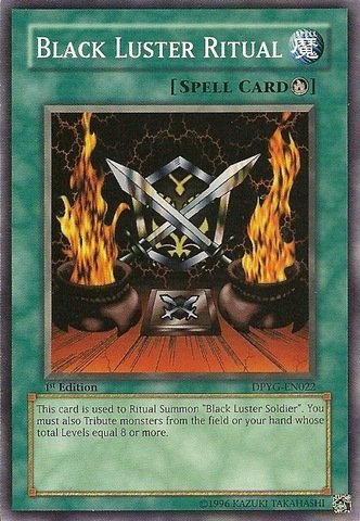 Amazon.co.jp: 遊戯王 英語版 Black Luster Ritual (DPYG-EN022 