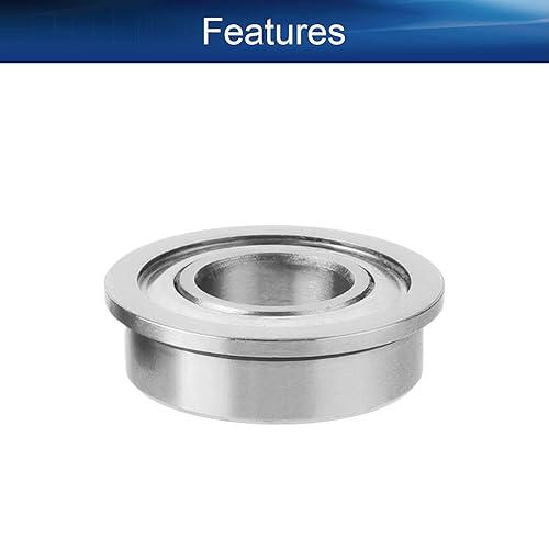 Miniatura 3 de Bettomshin 5 rodamientos de bolas MF126ZZ de ranura profunda, rodamiento de bolas de ranura profunda miniatura de 0.236 x 0.472 x 0.157in,