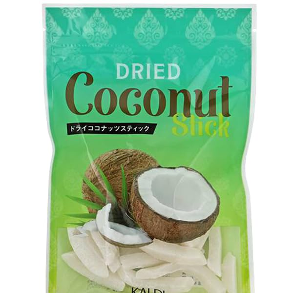 Amazon.co.jp: 【1袋】ドライココナッツスティック 70g : 食品・飲料・お酒