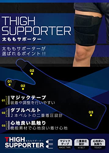太もも サポーター【理学療法士推薦】 ベルト ガードル 男女