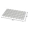 MidWest Homes for Pets Floor Grid for Dog Crate; Elevated Floor Grid Fits Models 1336TD, 1536, 1536DD, 436, 436DD, 1936, 1936DD, 1636/1636DD CURVED SLIDE BOLT LATCH, Black; Model FG36B