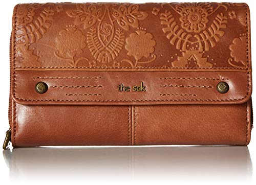 Preisvergleich Produktbild The Sak Geldbörse, Blumenmuster, Tabak