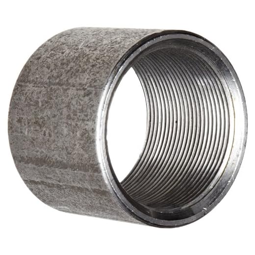 Anvil 8700158309, Steel Pipe Fitting, Coupling, 2" NPT Female, Black Finish