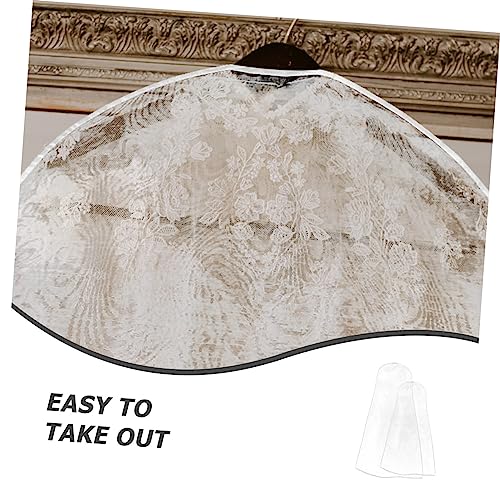 2pcs Breathable Wedding Dress Garment Bag Cover Gown Storage Bag for Travel and Home Use for Bridesmaid and Formal Attire4