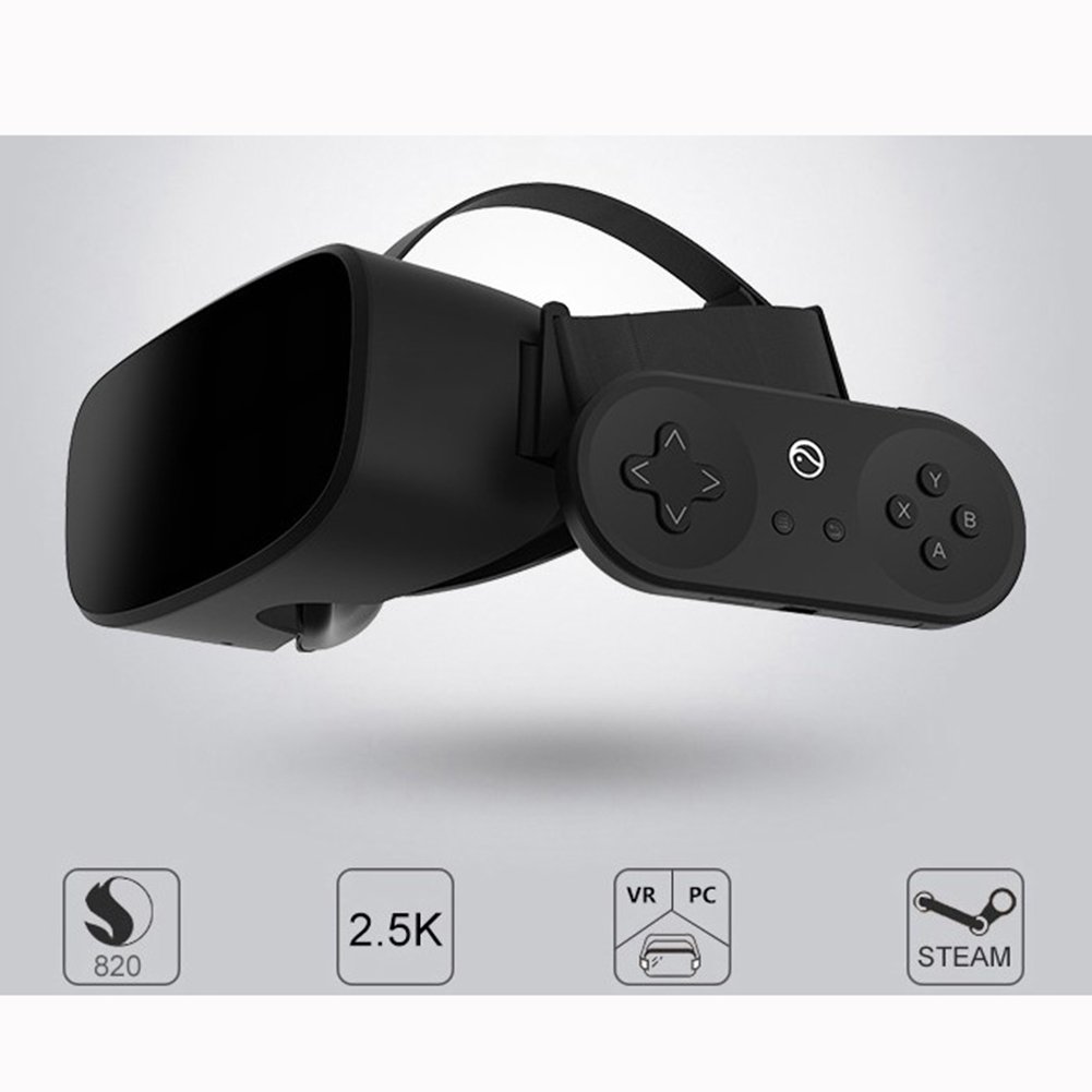 Amazon | 目の保護具付き VRヘッドセット 3Dメガネ 360 HD 没入型