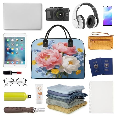 Maletín Floral Liviano para Laptop y Uso Casual miniatura 5