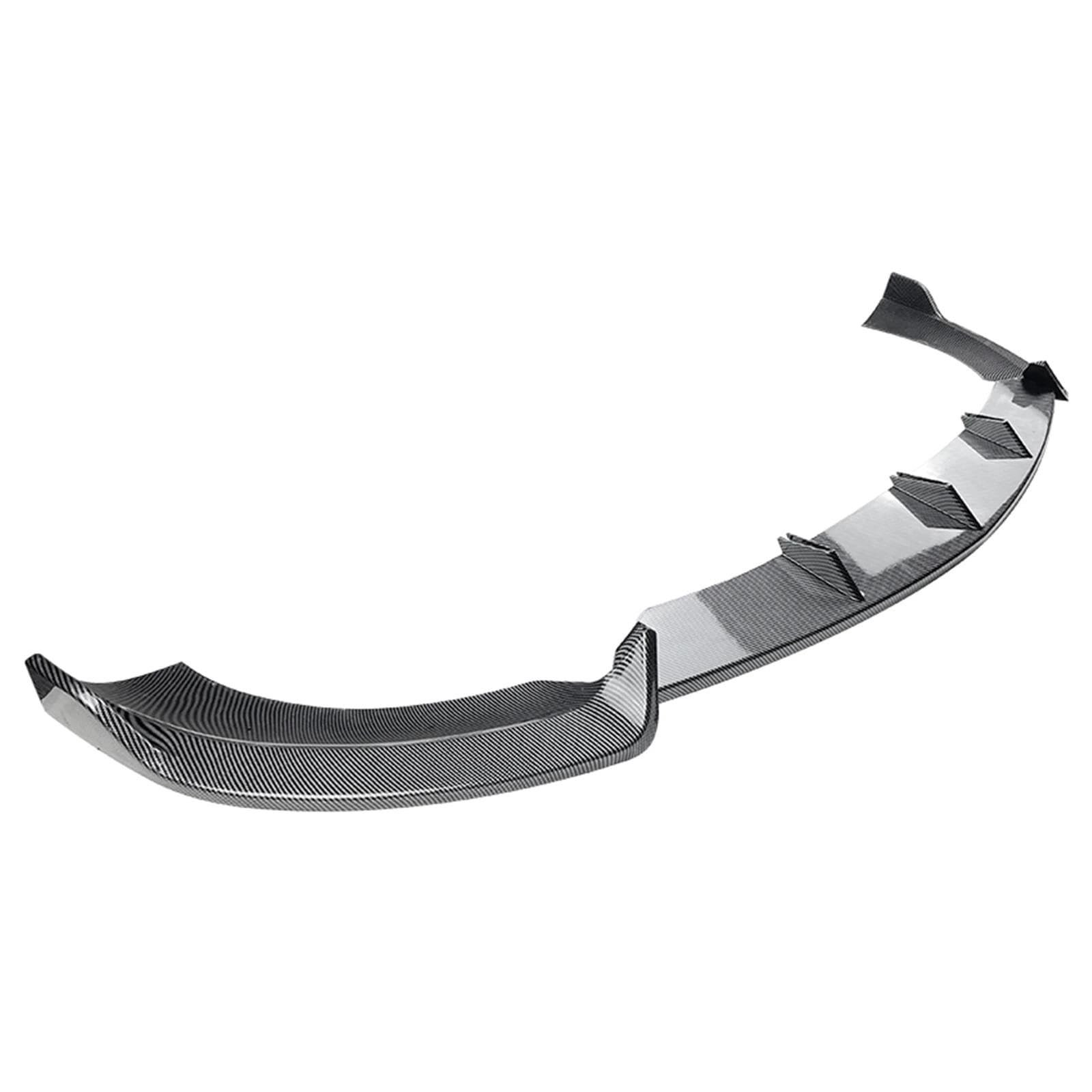 Front Bumper Lower Spoiler Kit For Mercedes E-Class W213 E260 E300 E43 AMG 2017-2019 – Black Plastic