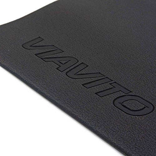 Viavito 6mm Heavy Duty Home Gym Fitness Equipment Mat - 140 x 80cm