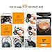 5 Pack Nespresso Reusable Capsules Stainless Steel Lids Refillable Coffee Pods For Nespresso Machines (OriginalLine Compatible)