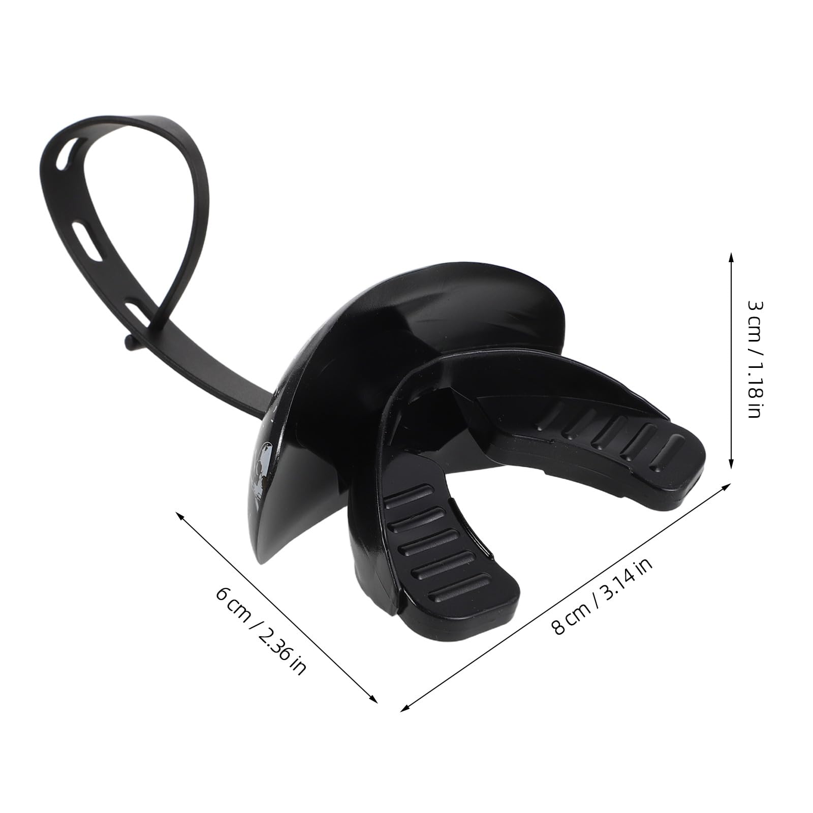 Didiseaon Protector bucal de fútbol americano con correa integrada,