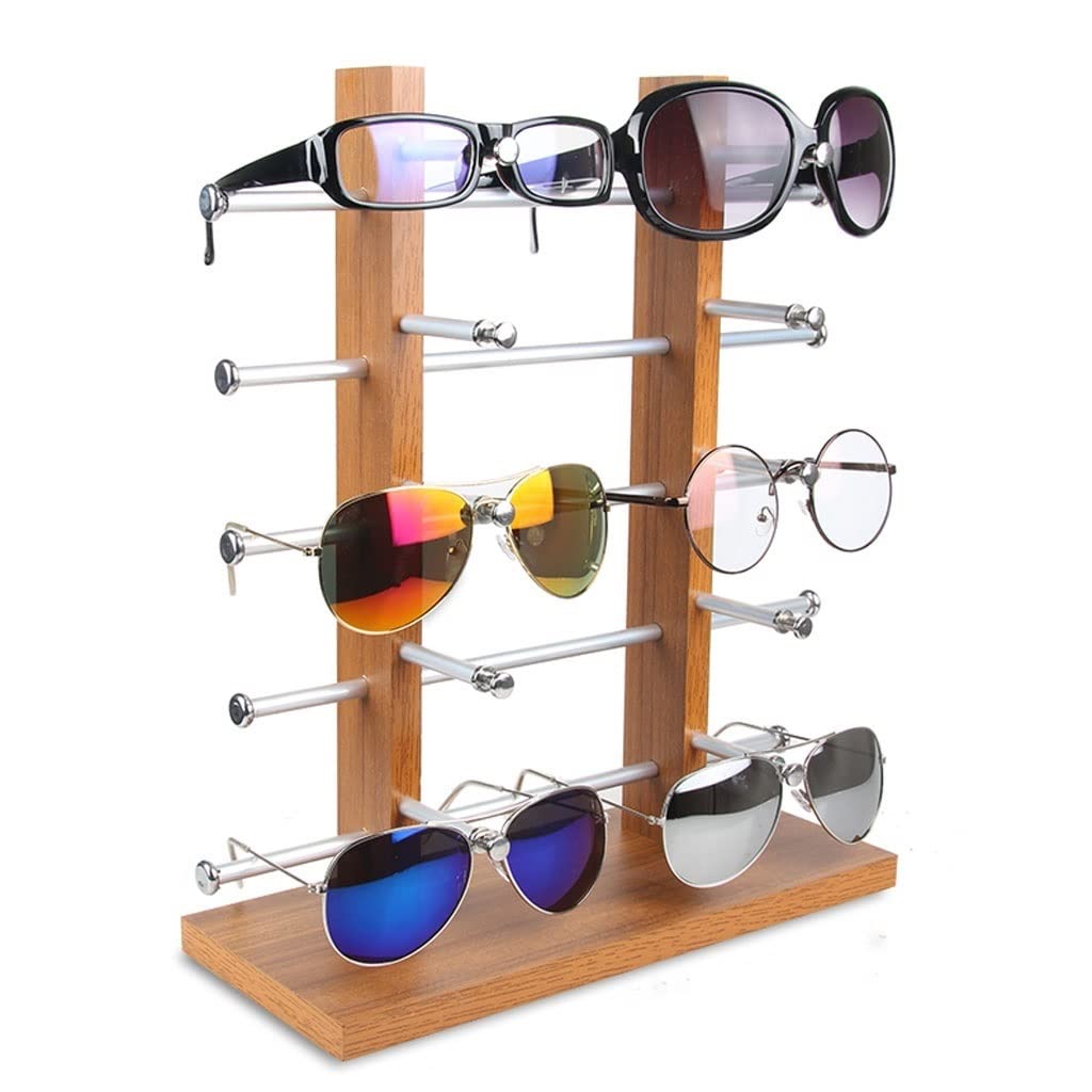 Organiseur de rangement pour lunettes et support de présentation double