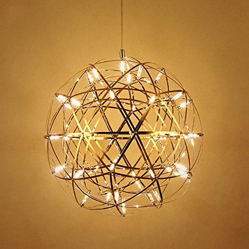 Lampe créative suspendue avec éclairage intérieur led modulable - 2