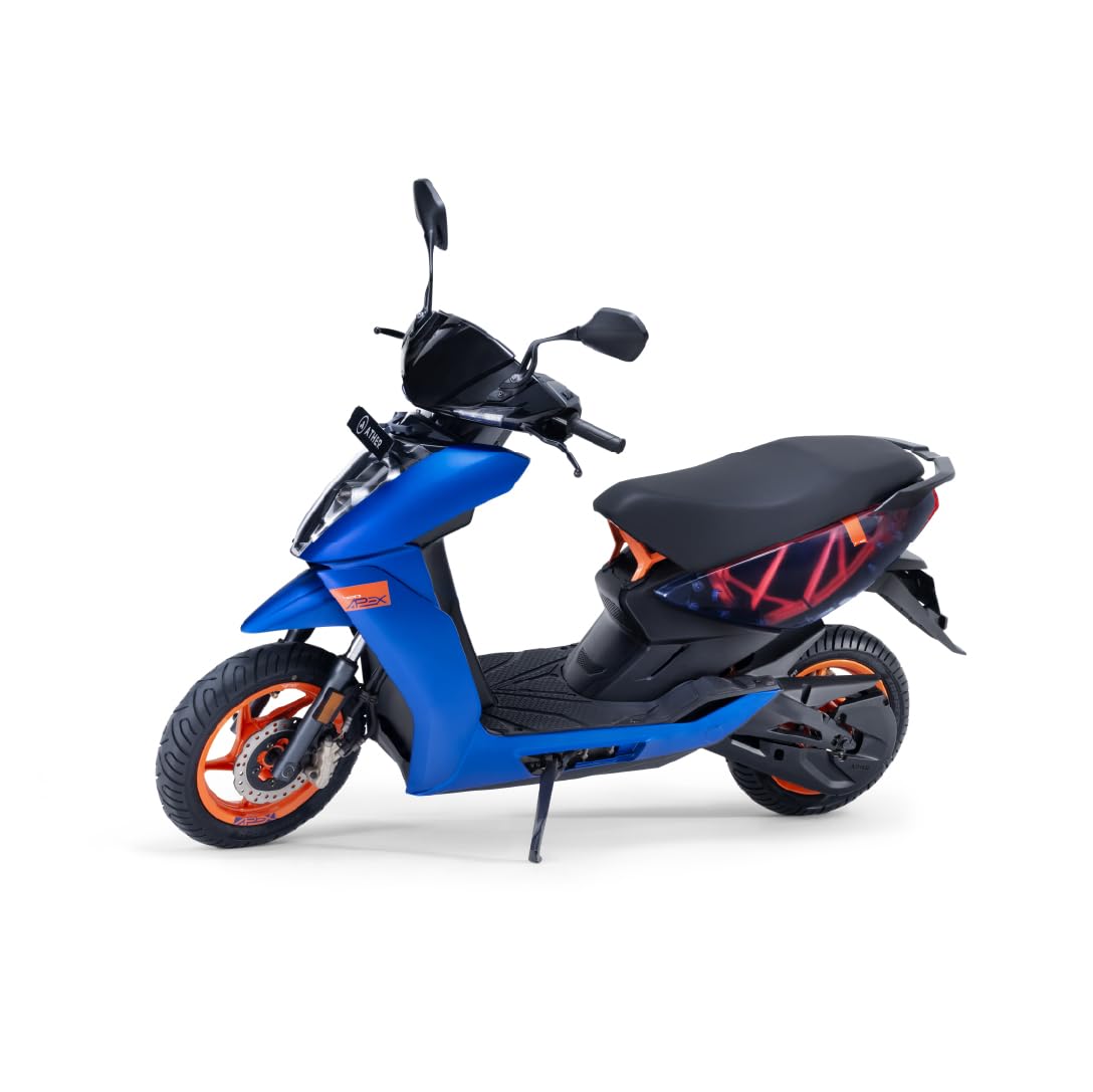 ATHER 450 Apex 157 KM IDC Range in Indium Blue - Ex-Showroom
