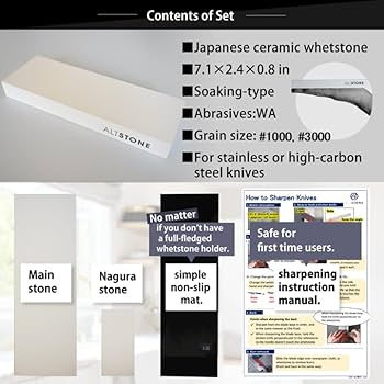 Amazon.com: ALTSTONE Whetstone Sharpening stone medium 1000