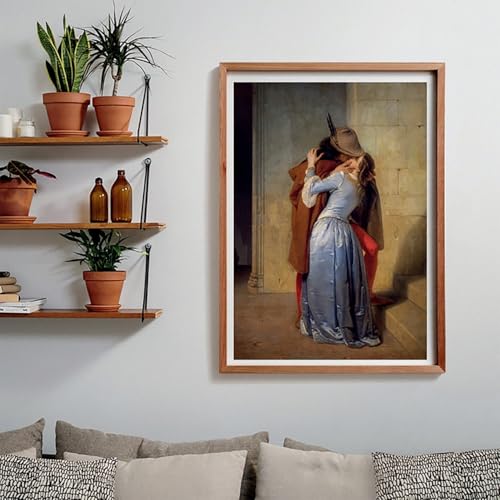 Clementoni Puzzle Collection - Museum The Kiss Hayez 1000 Stücke - Puzzle für Erwachsene 14-99 Jahre, Geschenk für Mann und Frau, Made in Italy, 39994
