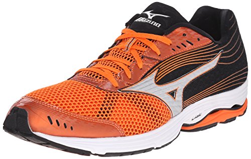 Mizuno Herren Wave Sayonara 3 Laufschuh, (Vivid Orange/Silver), 49 EU thumbnail