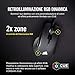 immagine 2Corsair Ironclaw Rgb Fps/Moba Mouse Gaming Ottico, Cablato, Sensore 18000 Dpi, Retroilluminazione Rgb LED, Nero