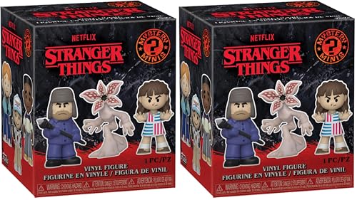 Funko Mystery Mini - Stranger Things - 1 Of 12 To Collect - Styles Vary- Figura in Vinile da Collezione - Idea Regalo - Merchandising Ufficiale - Giocattoli per Bambini e Adulti - TV Fans