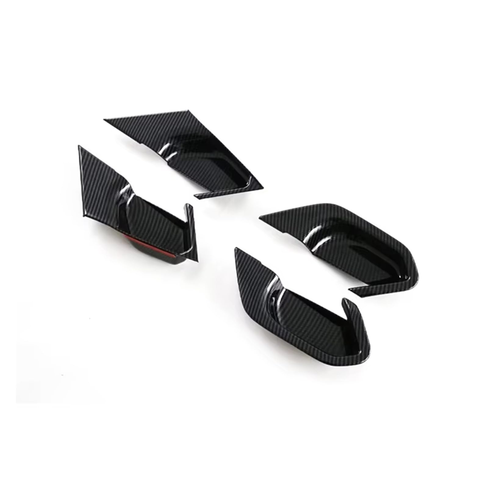 XRUKGUO for BMW 5 Series for G60 2024 Inner Door Handle Bowl Cover Trim Decoration Interior ABS Carbon Fiber Interior Trim Cover Panel