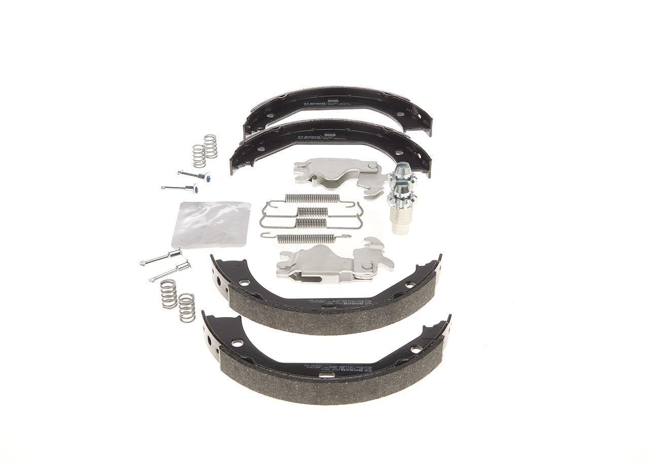 BOSCH Bremsbackensatz, Feststellbremse 0204113806 Kompatibel mit: BMW 1, 1, 1 Cabriolet, 1 Coupe, 2 Coupe, 3, 3, 3, 3 Cabriolet, 3 Cabriolet, 3 Coupe, 3 Coupe, 3 Gran Turismo, 3 Touring, 3 Touring