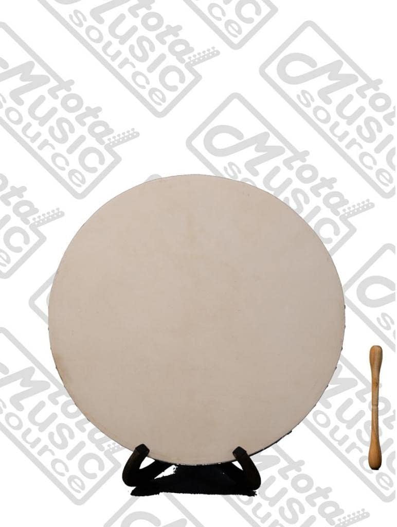 Bodhran Drum Rosewood 18' Celtic Irish Style, Double Fixed Crossbars, B18ROS