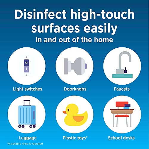 Clorox Cleaning Bundle Disinfecting Mist Lemon And Orange Blossom Scent (1 Spray Bottle & 1 Refill, 16 Fl Oz Each) Disinfecting Wipes (3-Pack, 75Ct Each) #TOP4