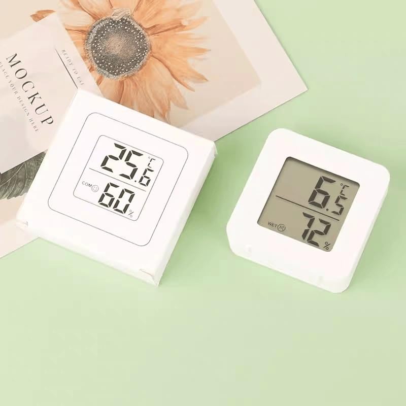 Humidity Temperature Meter Indoor Household Precision Digital Wall Mounted Gauge