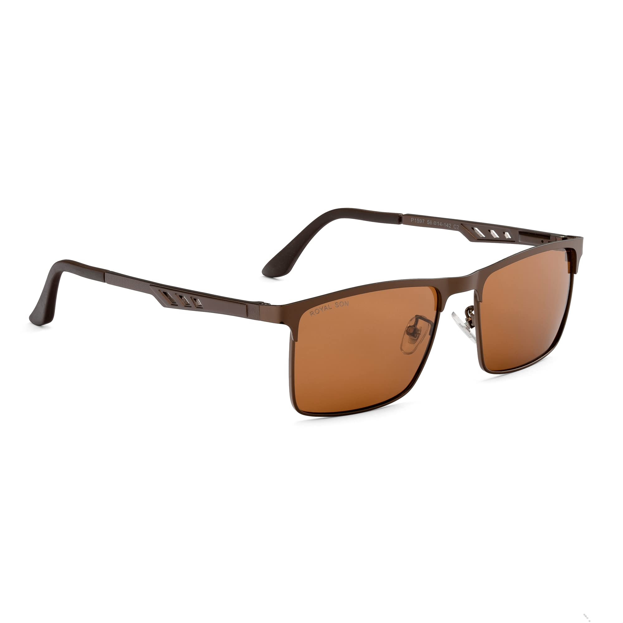 ROYAL SONClub Master Men's Polarized Square Sunglasses