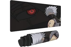 Naruto Desk Accessories - XL Anime Mouse Pad for Gaming and Decoration