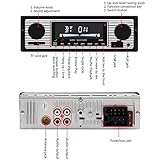 Yolispa Car Radio, Car Stereo Bluetooth with USB/SD/AUX Port, 4 x 60W Car Audio FM Radio, Digital MP3 Player, Hands- Free Calling Autoradio with Remote Control - Image 6