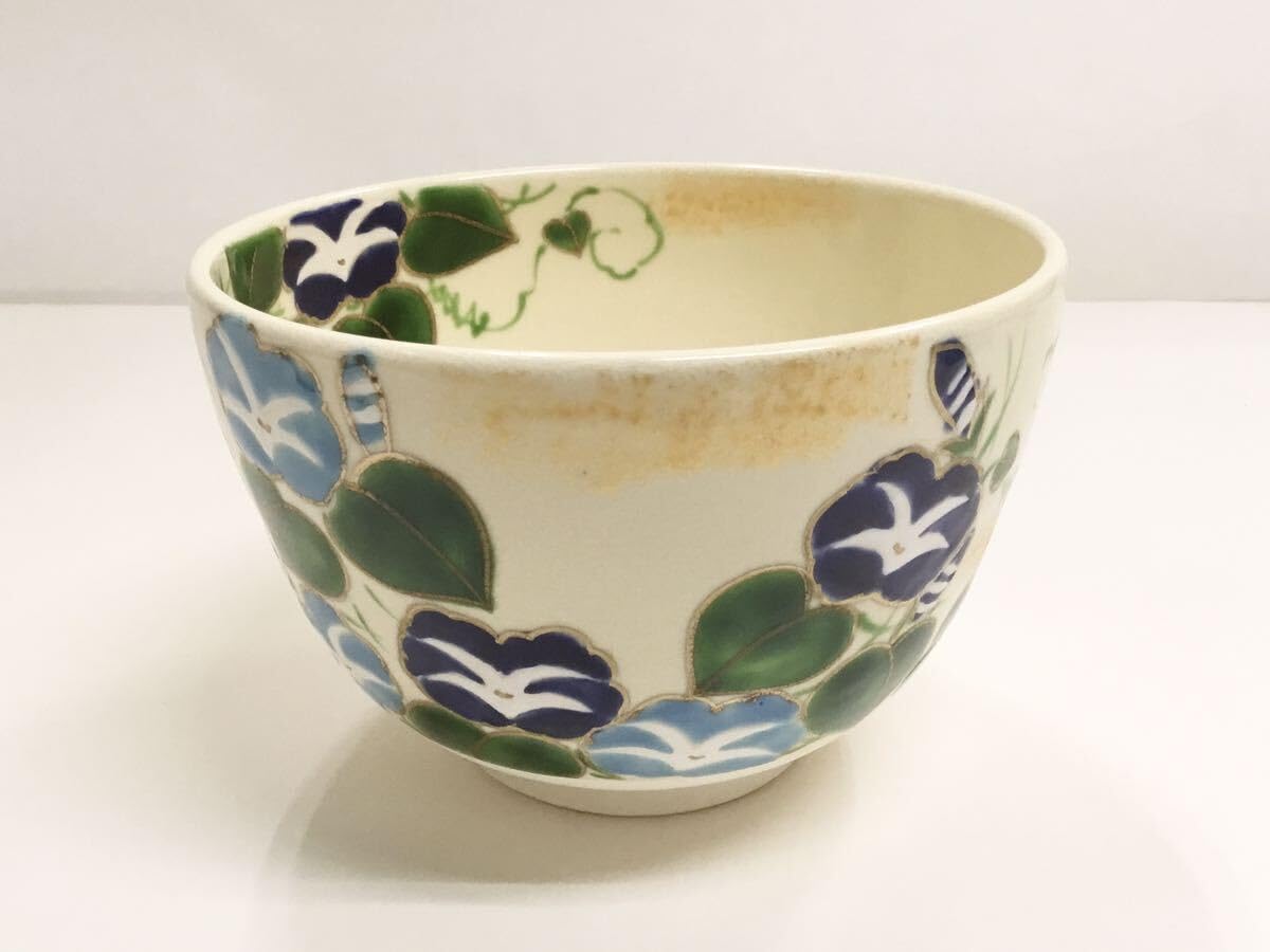 抹茶碗 仁清 朝顔 加藤永真 茶道具 新品 Amazon.co.jp: 抹茶碗 仁清 朝顔 加藤永真 茶道具 : ホーム