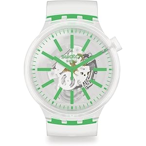 時計 Swatch BIG BOLD Amazon.com: Swatch BIG BOLD Swiss Quartz Silicone Strap