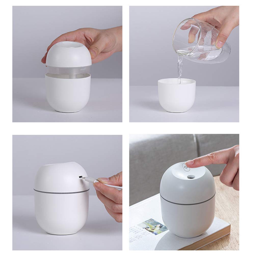 Mini Umidificatore USB Portatile Caps Humidifier CY908, Diffusore Aroma Per Bottiglia, Colori Vari - Foto 4