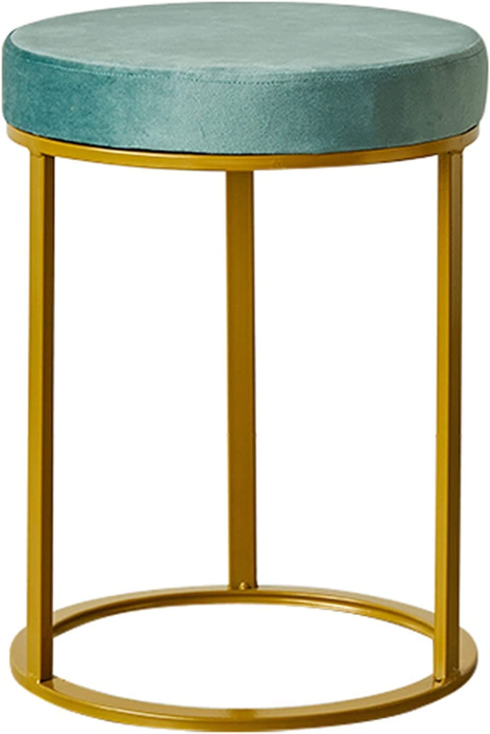 Pieds de tabouret en métal et assise premium pour vanité et dressing