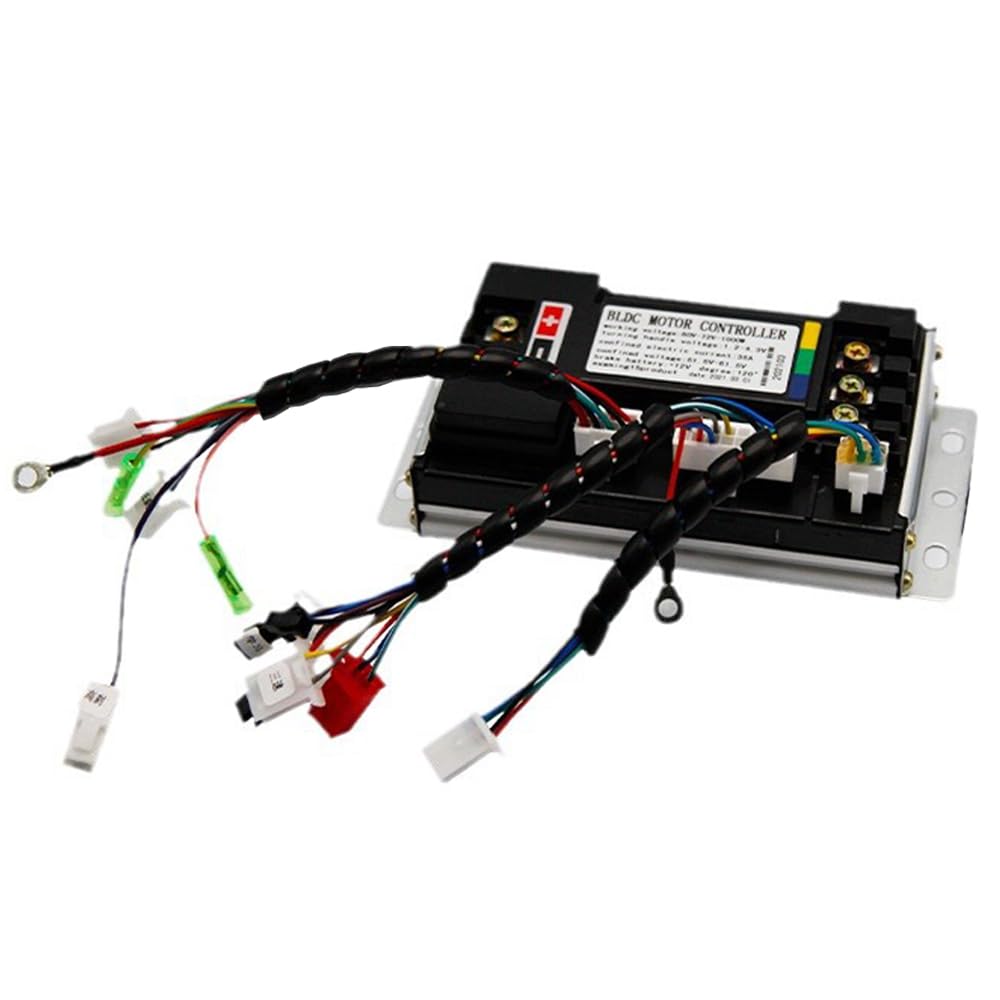 Contrôleur Moteur Brushless 3000W 60A - 36V/48V/60V/72V - Pour Vélo/scooter électrique, Go-kart