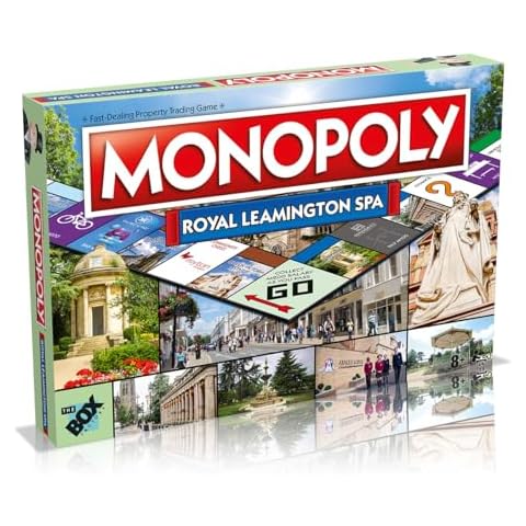 Winning Moves Royal Leamington Spa Monopoly Game Cover